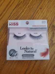 (6Packs) KISS LOOKS SO NATURAL LASHES SHY60483 - Picture 1 of 1