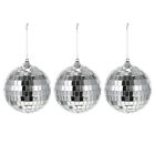  3 Pcs Disco Party Decorations Reflective Hanging Mirror Ball Props