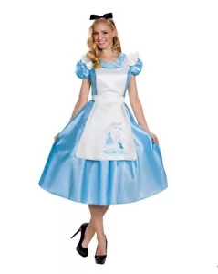 Alice in Wonderland Costume Adult Halloween Costume Adult Small 4-6 - Picture 1 of 1