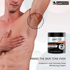 Sanctus Underarm and Intimate Area Whitening Cream with Non Sticky -100grams - Picture 1 of 5