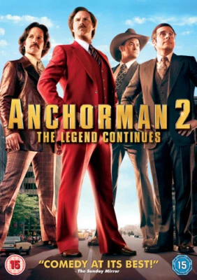 Anchorman 2 - The Legend Continues DVD (2014) Will Ferrell, McKay (DIR) cert 15 - Image 1 of 2