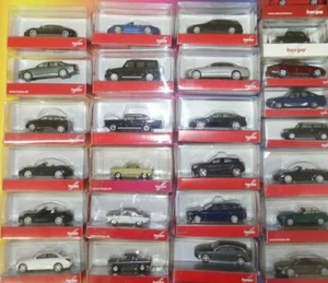 Herpa Mercedes Audi Porsche BMW Mini NSU VW Opel modello auto HO 1:87 IMBALLO ORIGINALE - Foto 1 di 648