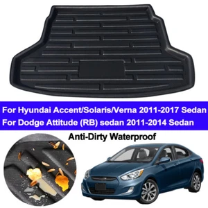 Rear Boot Cargo Liner Trunk Mat Tray For Hyundai Accent Verna i25 2011 - 2017 - Bild 1 von 7