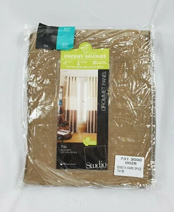 JCP Home Studio Warm Spice Trio Colors Grommet Curtain Panel, 50"x63" - Picture 1 of 2