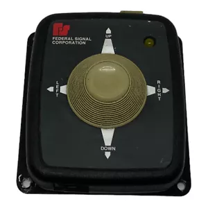 Used Fed Signal VISIBEAM II Controller For Rotating Halogen Search Light 620102 - Picture 1 of 3