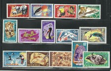 NIGERIA. Año: 1965. Tema: SERIE BASICA. FAUNA.