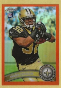 2011 Topps Chrome Mark Ingram Orange Refractors New Orleans Saints 50 - Picture 1 of 2