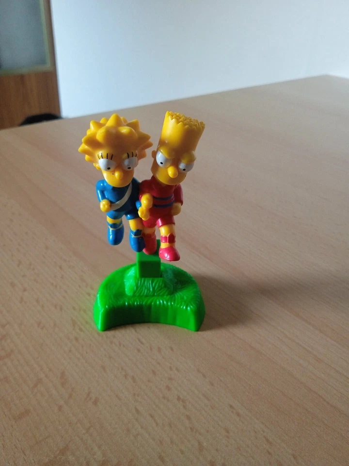 Simpsons Bart und Lisa Figur | Burger King 2002 | Merch Sammelfigur - Bild 1 von 1