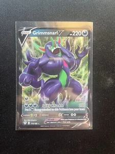 Grimmsnarl V 114/189 Swsh03: Darkness Ablaze Holo - Picture 1 of 2
