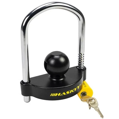 Anhängerschloss Schloss Anhänger Deichsel-Diebstahlschutz Diebstahlsicherung - Bild 1 von 4