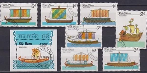 Q1250 - Vietnam 1990 - block + set Schepen/Ships/Schiffe - Foto 1 di 1