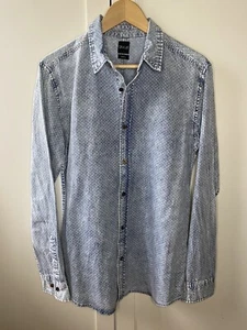 Arvust Mens Aztec Pattern Longsleeve Shirt Small - Picture 1 of 6