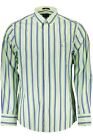 Gant Men's Cotton Shirt With Button Down Collar In Yellow