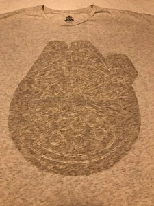 CAMISETA DISNEY PARKS STAR WARS MILLENIUM FALCON para hombre 2XL (1XL) en relieve - Imagen 1 de 3