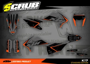 KTM Dekor EXC 125 150 250 300 350 450 500 2017 2018 2019 Grafik aufkleber - Afbeelding 1 van 17