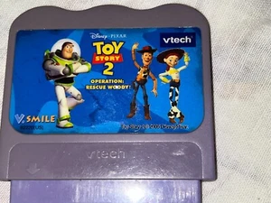 V Smile Vtech Game Cartridges Toy Story 2 Pre-owned, Working - Picture 1 of 2