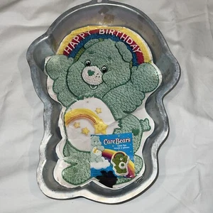 Care Bears 2005 Wilton Cake Pan #2105-2424 Happy Birthday Aluminum with Insert - Picture 1 of 8