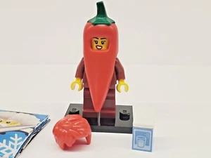 LEGO - Chili Costume Fan, Series 22 minifigure (col22-2) NEW - Picture 1 of 2
