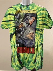 Dragonzord Vs Godzilla Mighty Morphin Power Rangers T Shirt Atsuko Size Medium - Picture 1 of 12