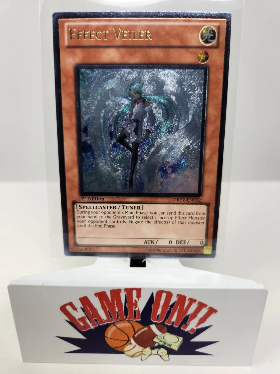 Effect Veiler Yu-Gi-Oh! TCG Ultimate Rare Individual Collectible