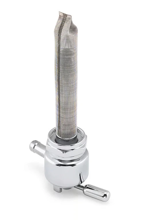 Pingel Designer Power-Flo Petcocks - 90deg. Outlet Facing Inward Motorcycle — 第 1/4 张图片