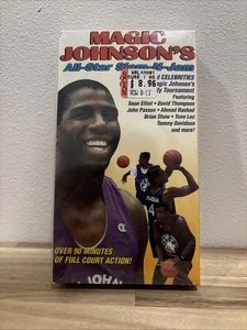 Magic Johnson's All Star Slam-N-jam VHS Tape 1992 - Picture 1 of 2