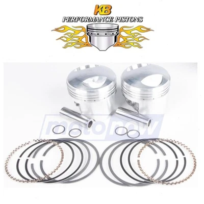 KB Cast Piston Set for 1980-1983 Harley Davidson FLT Tour Glide - Engine zi Foto 1 de 4
