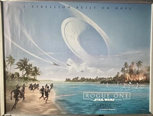 Cinema Poster: ROGUE ONE A STAR WARS STORY 2016 (Advance Quad) Felicity Jones - Imagen 1 de 3