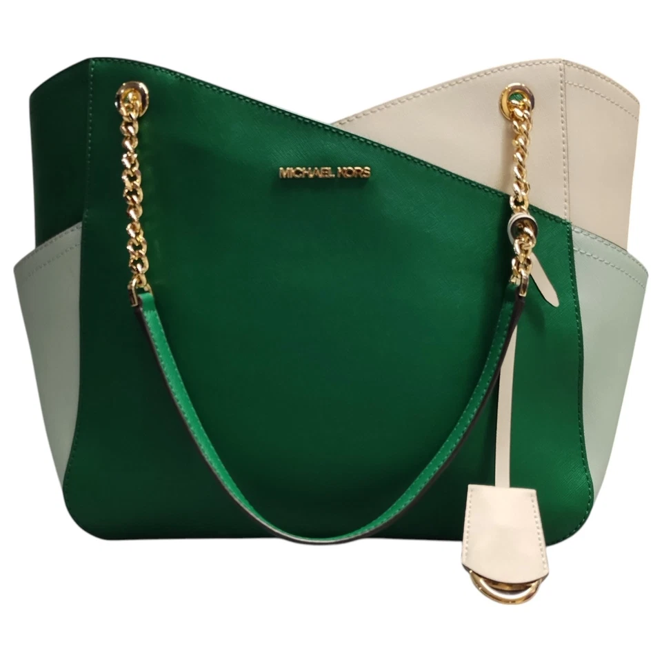 Michael Kors Jet Set Cadena Bolso de Hombro Cartera Mujer Multi Doble Asa Usado en Excelente Condición Foto 1 de 4