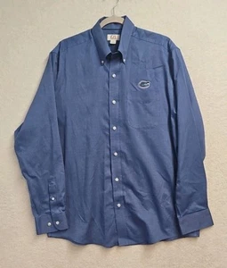 Cutter & Buck Button Down Florida Gators Blue Mens Size Lg NCAA Football - Picture 1 of 6