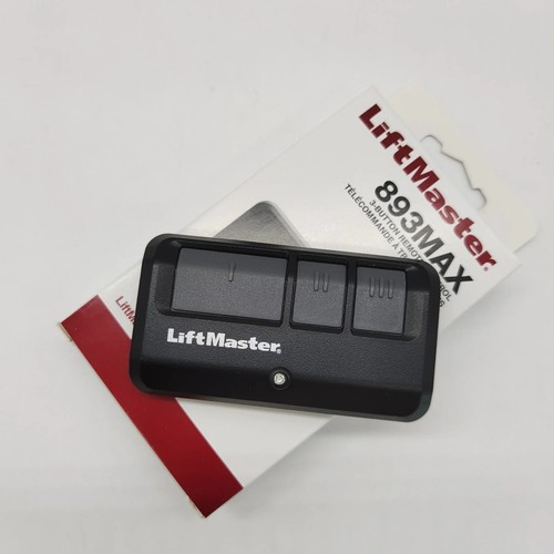 LiftMaster 893MAX 3 Button Visor Remote Control Garage Door Opener Pack ...