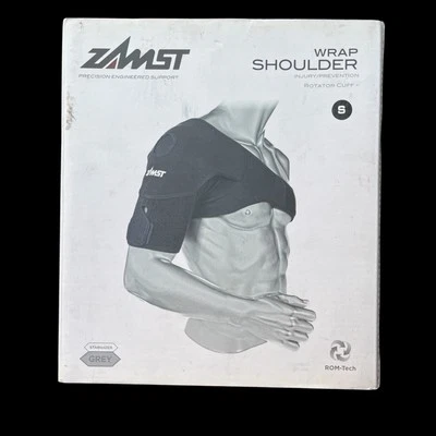 Zamst Shoulder Support Wrap Stabilizer Rotator Cuff black 474803 Size S - Image 1 of 4