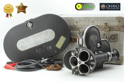 [Casi COMO NUEVA en estuche] Cámara de películas Arriflex Arri 16 con cargador de películas de JAPÓN Foto 1 de 4