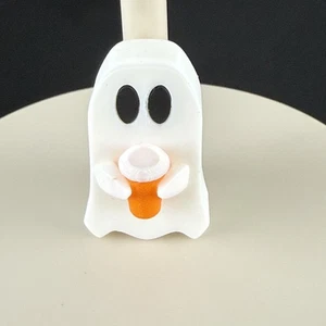 Ghost Straw Charm 3D Printed - Picture 1 of 6