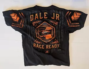 Nascar Dale Earnhardt Jr JR NATION #88 SCHWARZ ORANGE XL SHIRT - Bild 1 von 2