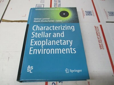 NEW CHARACTERIZING STELLAR AND EXOPLANETARY ENVIRONMENTS BOOK FAST SHIPPING - Image 1 of 2