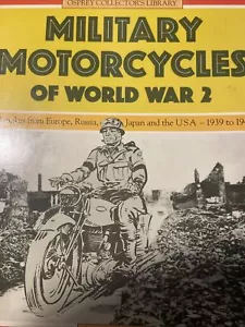 Military Motorcycles of WW2 by Roy H. Bacon (1985, Hardcover) - Bild 1 von 2