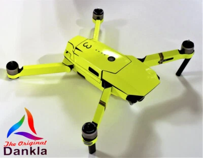 DJI MAVIC PRO / PLATINUM - SKIN - NEON GELB - 3-5 Batterien / Drohne / Zubehör - Bild 1 von 4