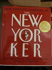 Complete Cartoons of The New Yorker By Robert Mankoff Used HC BOOK HUGE NO DVD - Picture 1 of 7