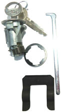 New For Select FORD Chrome Trunk Lock Key Cylinder W/2 Ford Logo Keys To Match