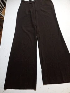 Women's Old Navy Stretch Low Waist Brown Wide Leg Pants Size 8 - Picture 1 of 9