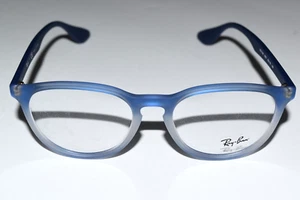 Auténticas gafas Ray-Ban azul transparente degradado RB7046 5601 51-18-140 - Imagen 1 de 1