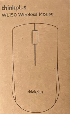 Lenovo Wireless Mouse WL150 - 2.4G Nano USB-A Ambidextrous Ergonomic Mouse - Image 1 of 2