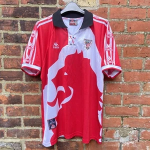Athletic Bilbao 1997 1998 Centenary Football Shirt Men’s 2XL Kappa Original 90s - Bild 1 von 18