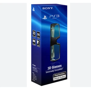Sony CECH-ZEG1E Active 3D Glasses Rechargeable for PS3 Playstation 3 3D TV - Picture 1 of 7