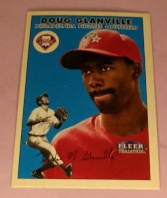 2000 Fleer Tradition Doug Glanville #65 Philadelphia Phillies - Image 1 of 2