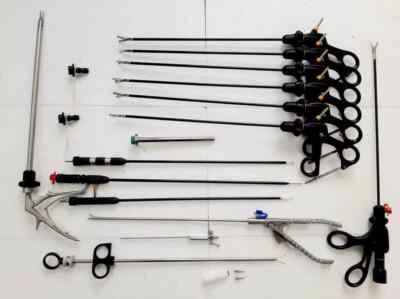 17件装Laparospic Surery套装5x330毫米Endospy Laparoopy Suical Instrnt最佳 — 第 1/4 张图片