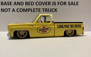 CUSTOM LOWRIDER BASE for M2 Machines Chevrolet Silverado C-10 Square Body 1/64 - Picture 1 of 19