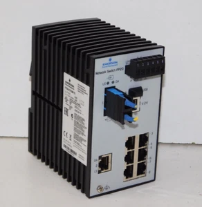 Emerson FP20-6TX1SM1TX DeltaV Smart Network Switch FP20 Module 6 Port COTS Unit - Picture 1 of 3
