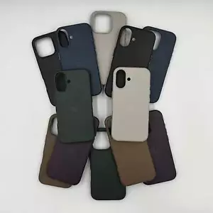 iPhone Leather Case with MagSafe - iPhone 16 Series - 16, Pro Max, 16 Pro Plus - Picture 1 of 40